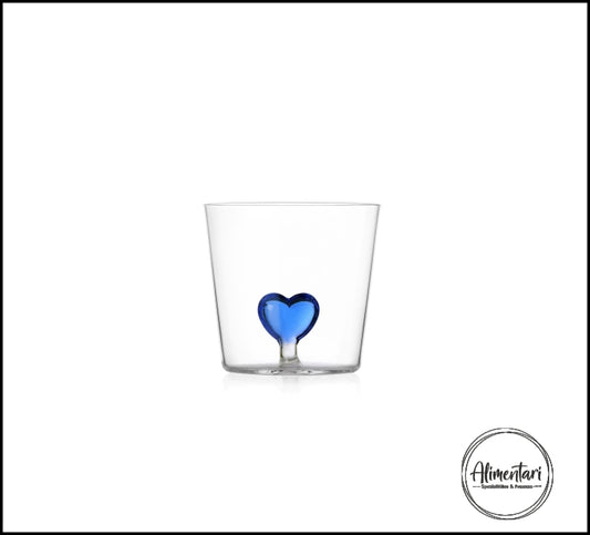 Glas Ichendorf Cuore blau